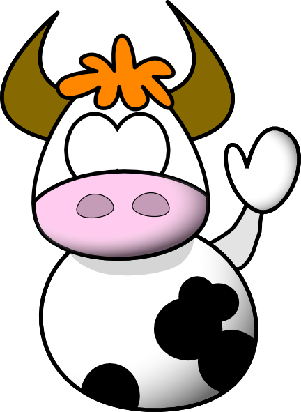 cow moo clipart - photo #8
