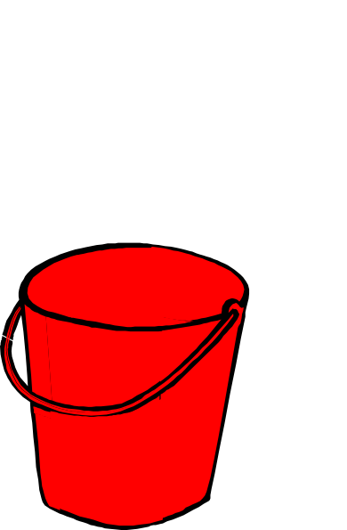 Red Bucket Clip Art at Clker.com - vector clip art online, royalty free