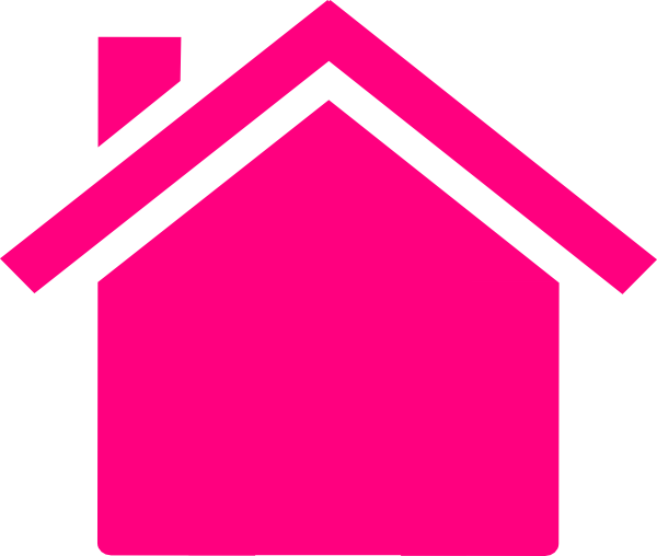 pink house clipart - photo #2