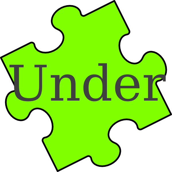 clipart of under - photo #7