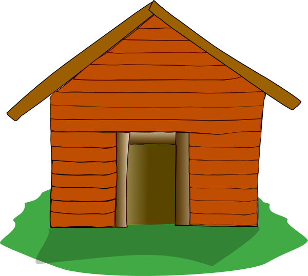 clip art log house - photo #43