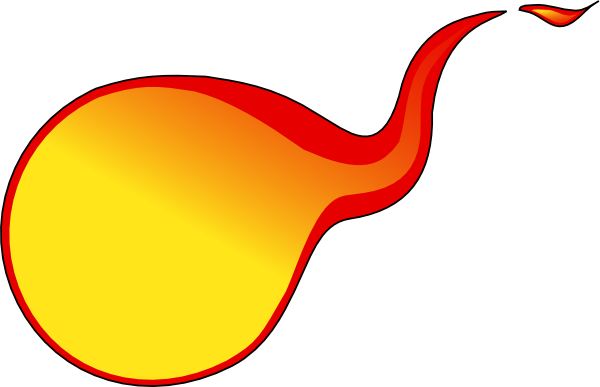 fireball clipart - photo #5