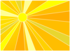 Sunshine Background Clip Art