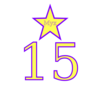 Number 15 Chart For 2021 Clip Art