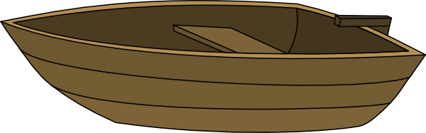 clip art wooden boat - photo #7