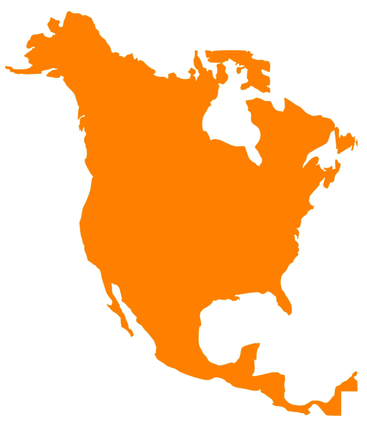 clipart map of north america - photo #2