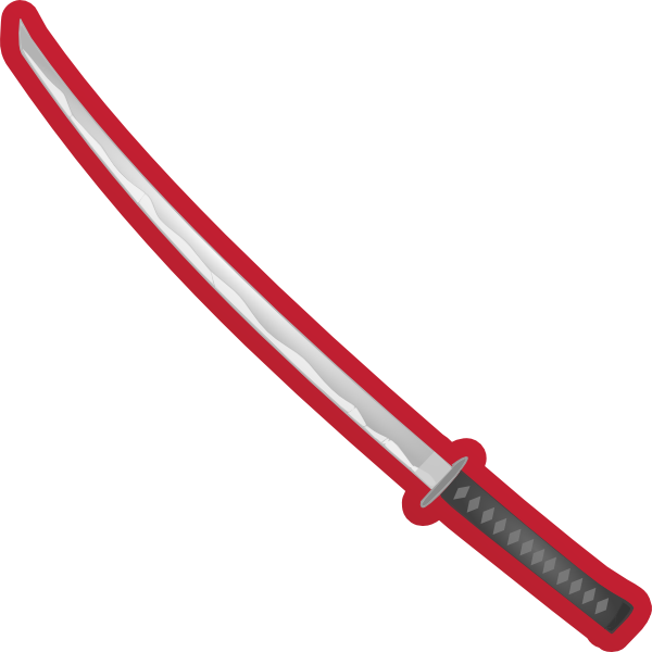 Red Sword Clip Art at Clker.com - vector clip art online, royalty free
