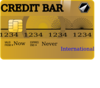 Credit Bar Clip Art