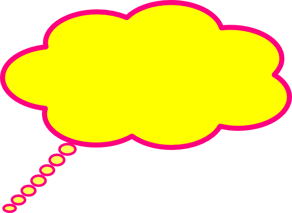 yellow cloud clipart - photo #17
