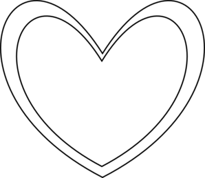 Double Heart Clip Art