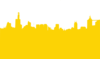 Yellow Skyline Clip Art