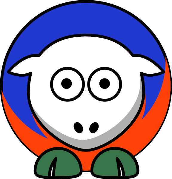 Sheep Florida Gators Team Colors College Football Clip Art At