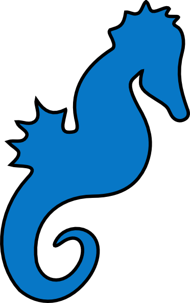 seahorse clip art - photo #3