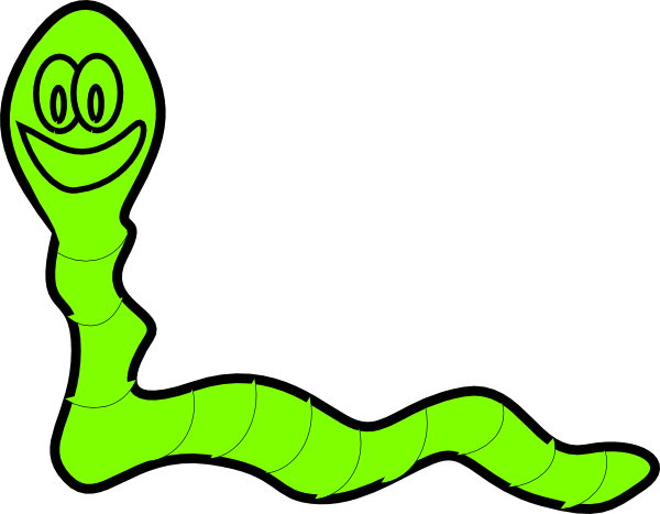 clipart worms cartoon - photo #8