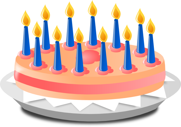 clip art birthday cake animated - photo #18