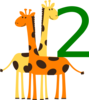 Two Baby Animals Clip Art
