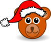 Santa Bear Clip Art