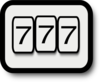 Slots Gambling 777 Clip Art