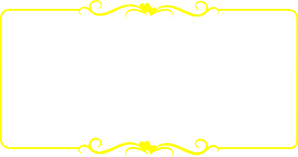 Yellow wedding heart border Digital Clip Art Clipart Yellow wedding heart border Digital Clip Art Clipart
