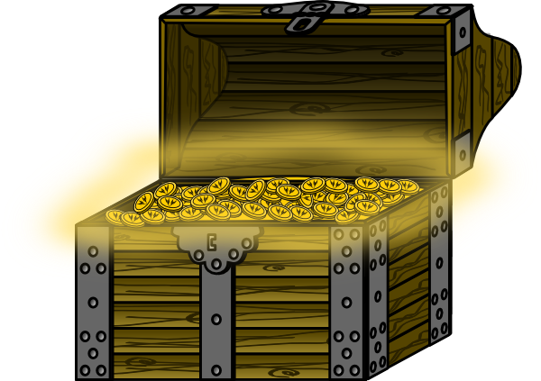 free clipart images treasure chest - photo #46