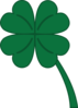 4 Leaf Clover Clip Art