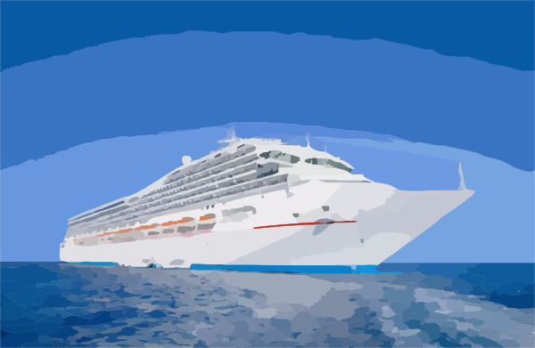 clipart picture of cruise ship - photo #41