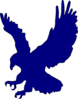 Blue Eagle Clip Art