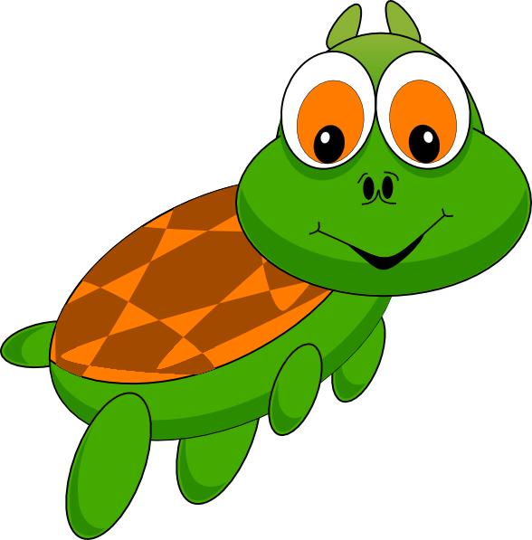 free clip art cartoon turtle - photo #9