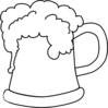 Beer Mug Outline Clip Art