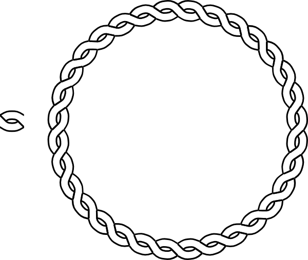 clipart rope border circle - photo #2