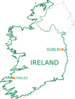 Tralee Ireland Map Clip Art