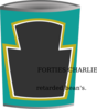 Blank Can Forties Charlie Clip Art