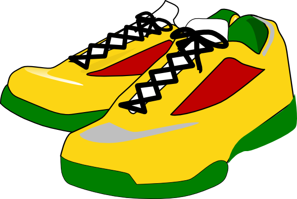 Running, Shoes By Steph Clip Art at Clker.com - vector clip art online