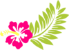 Pink Hibiscus Clip Art