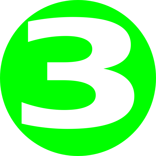 Glossy Green Circle Icon 3 Clip Art At Clker Com