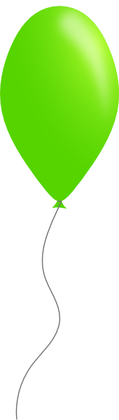 green balloon clip art - photo #24