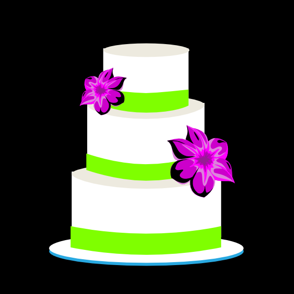 Cake Green And Purple Clip Art at Clker.com - vector clip ...