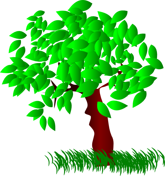 clip art tree leaf - photo #8