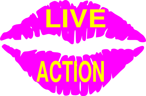 clip art pink lips - photo #39