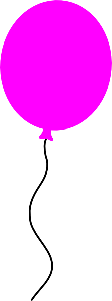 pink balloon clip art free - photo #47