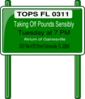 Tops Energy Bus Road Sign Clip Art