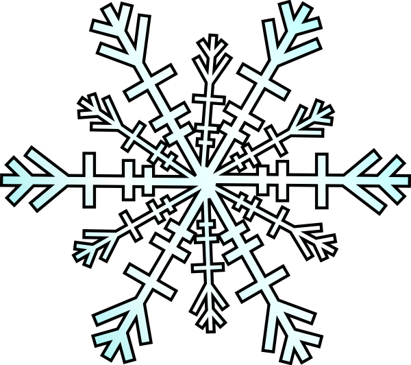 clipart of a snowflake - photo #26