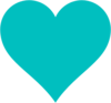 Blue Heart Clip Art