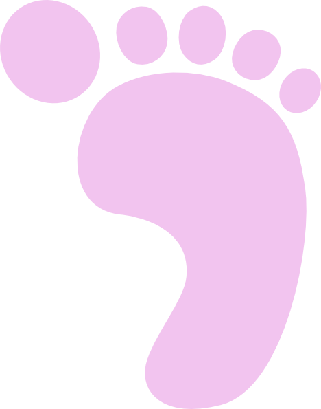 baby footprint clipart - photo #7