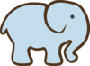 Cartoon Elephant 2 Clip Art at Clker.com - vector clip art online
