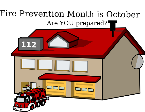 clip art of fire station - photo #24