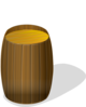 Wooden Barrel Clip Art