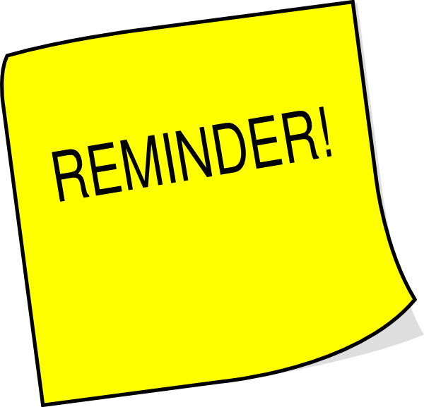 clipart reminder icon - photo #19