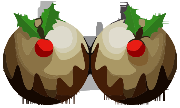 xmas pudding clipart - photo #15