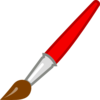 Red-brush Clip Art